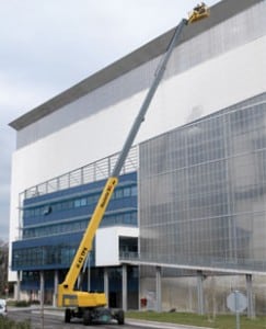 Nacelle téléscopique