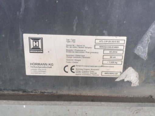 Quai de déchargement avec MLMS au Lux