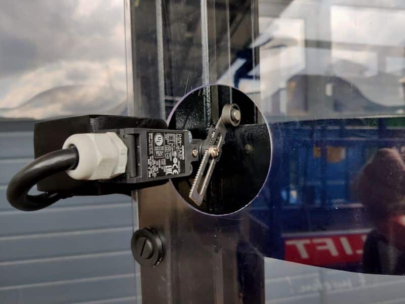 Limitateur de hauteur - Gerbeur